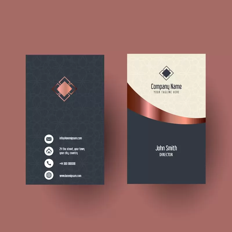 Metallic Coated Business Cards jpg